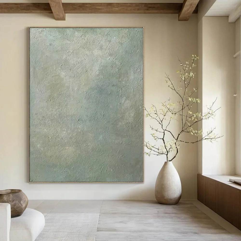 Nature_Natural_Green_Textured_Acrylic_Artwork_H7LU7 wall art